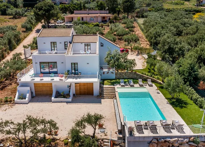 Villa Maria Con Piscina E Vista Mare