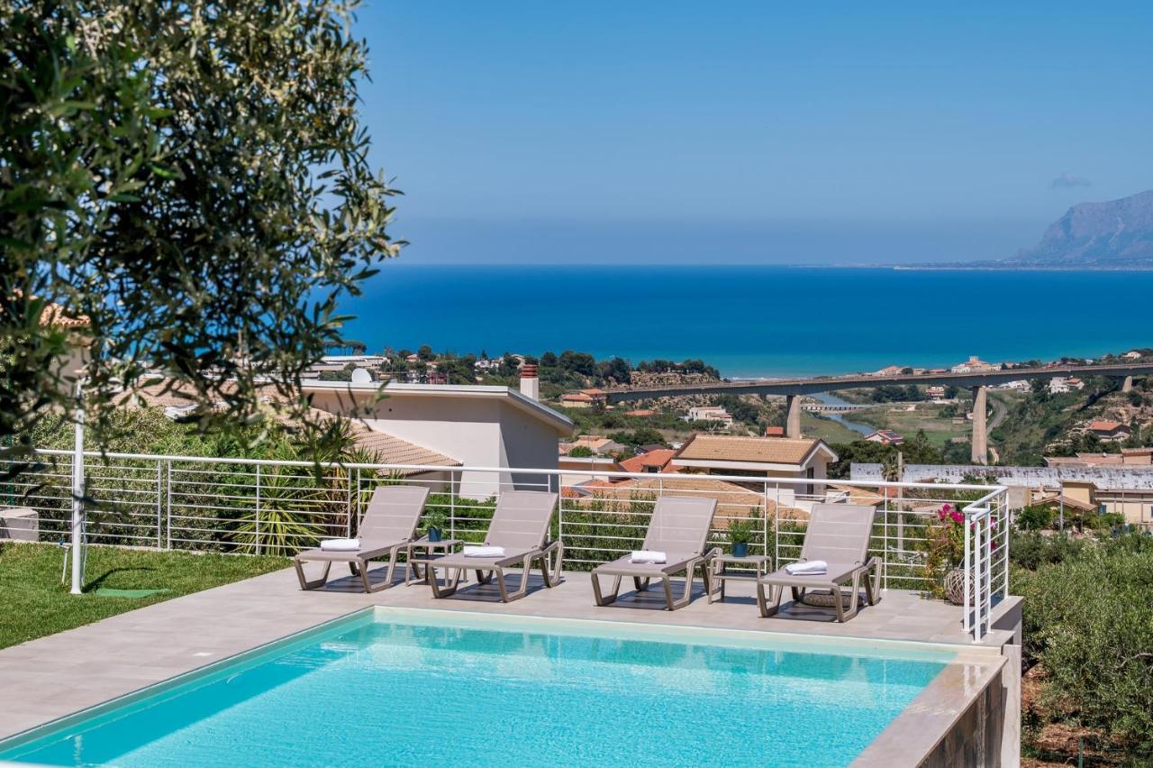 Villa Maria Con Piscina E Vista Mare Castellammare del Golfo