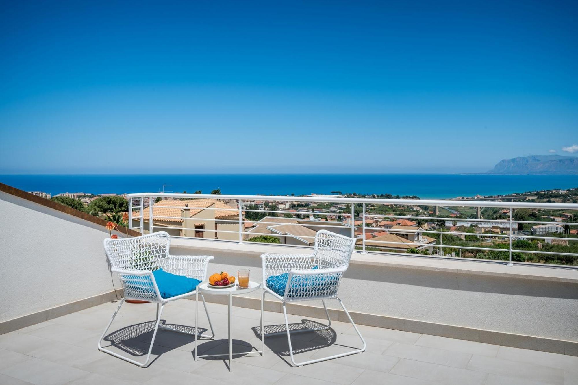 Villa Maria Con Piscina E Vista Mare Castellammare del Golfo