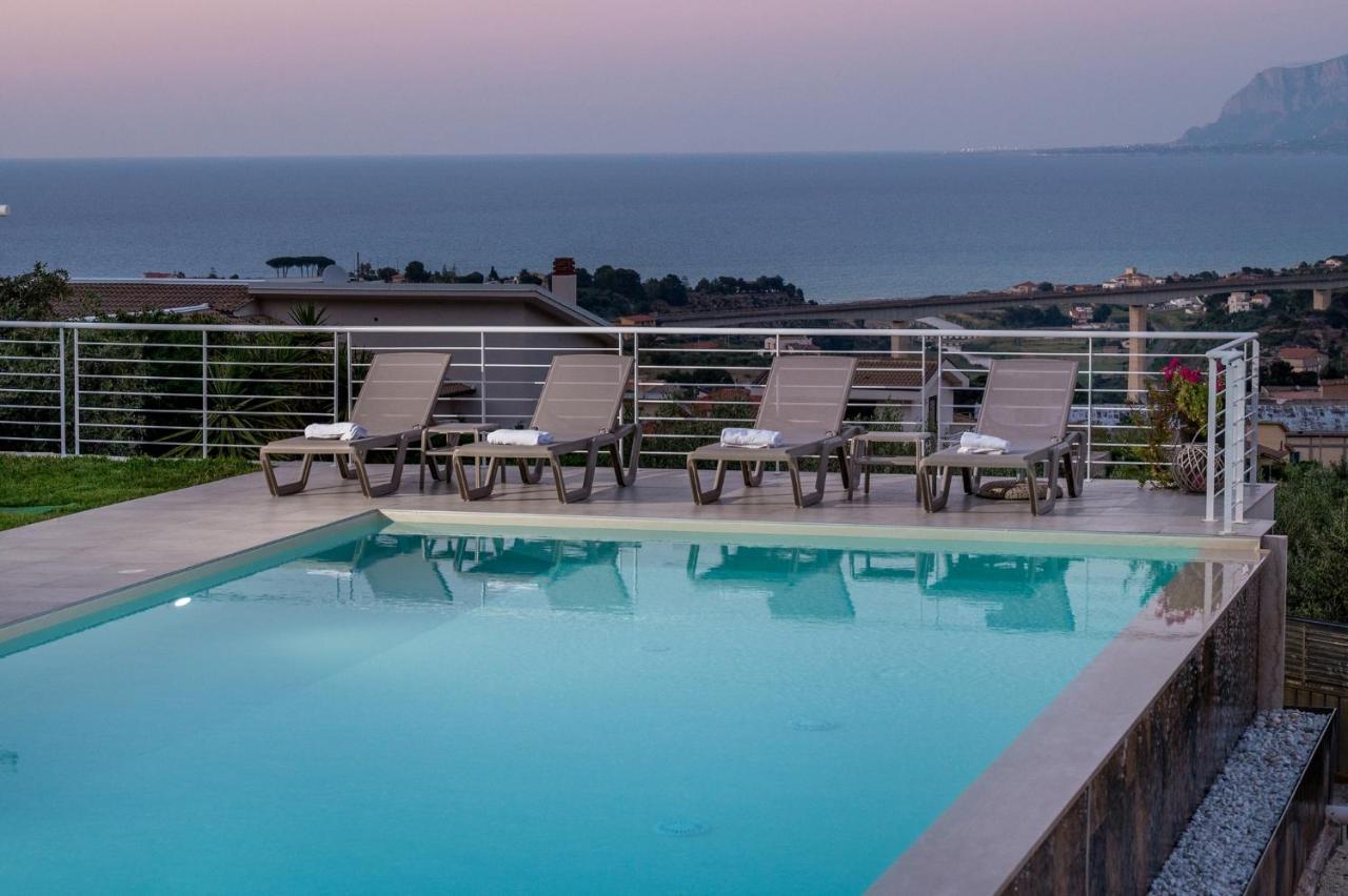 Maria Con Piscina E Vista Mare Villa Castellammare del Golfo